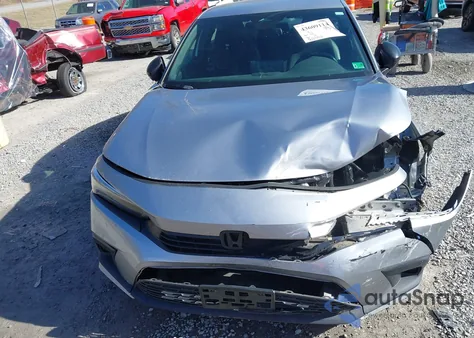 2022 Honda Civic Sport из США, поврежденный, VIN 2HGFE2F58NH577387